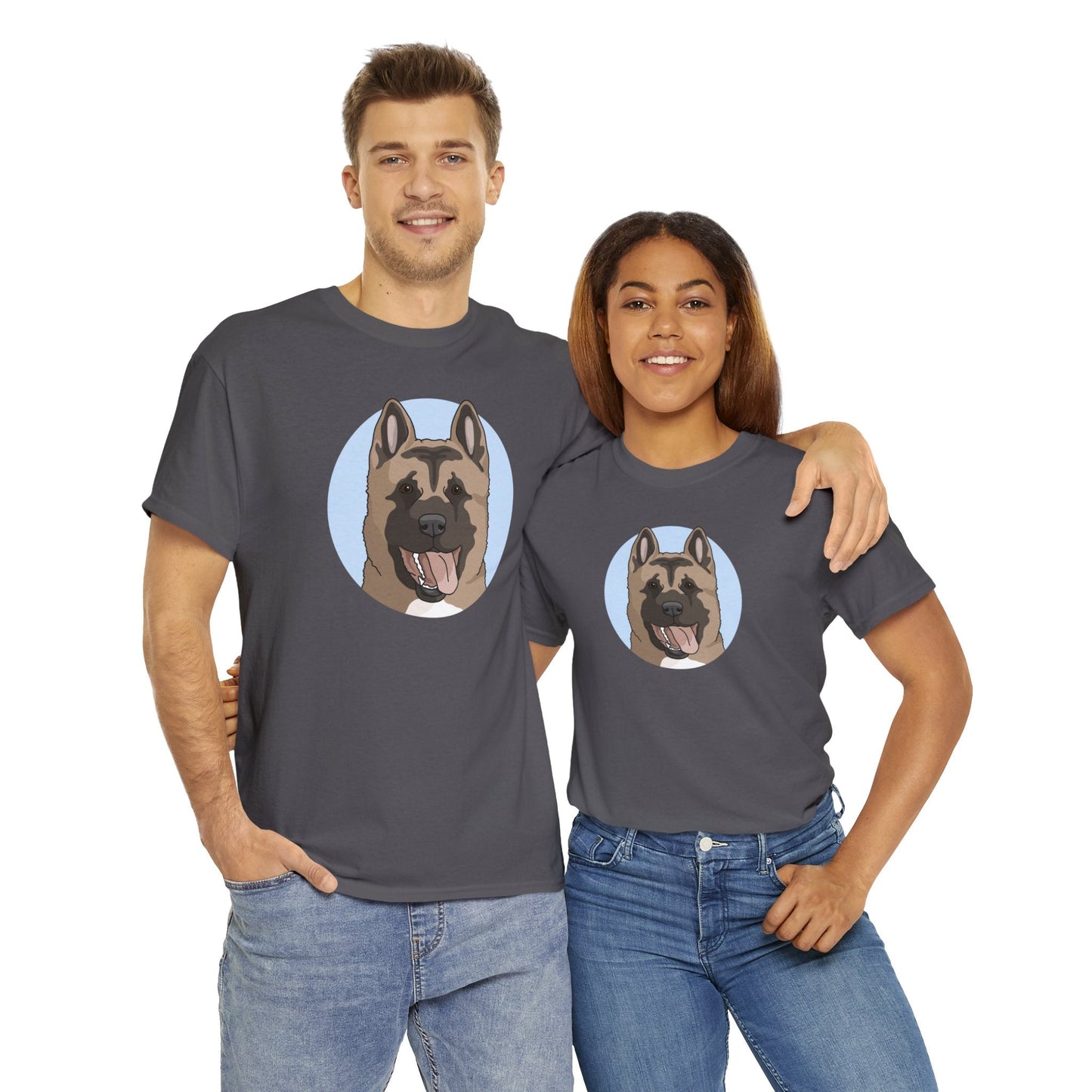 Akita | T-shirt - Detezi Designs-19880083521252178250