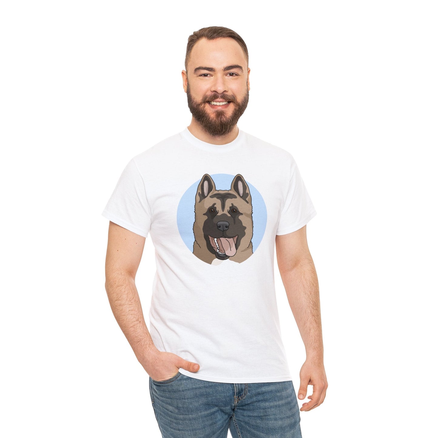 Akita | T-shirt - Detezi Designs-19880083521252178250