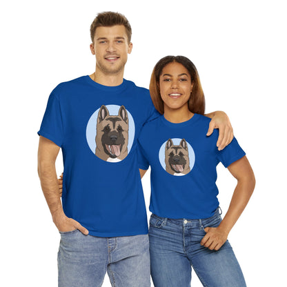 Akita | T-shirt - Detezi Designs-19880083521252178250