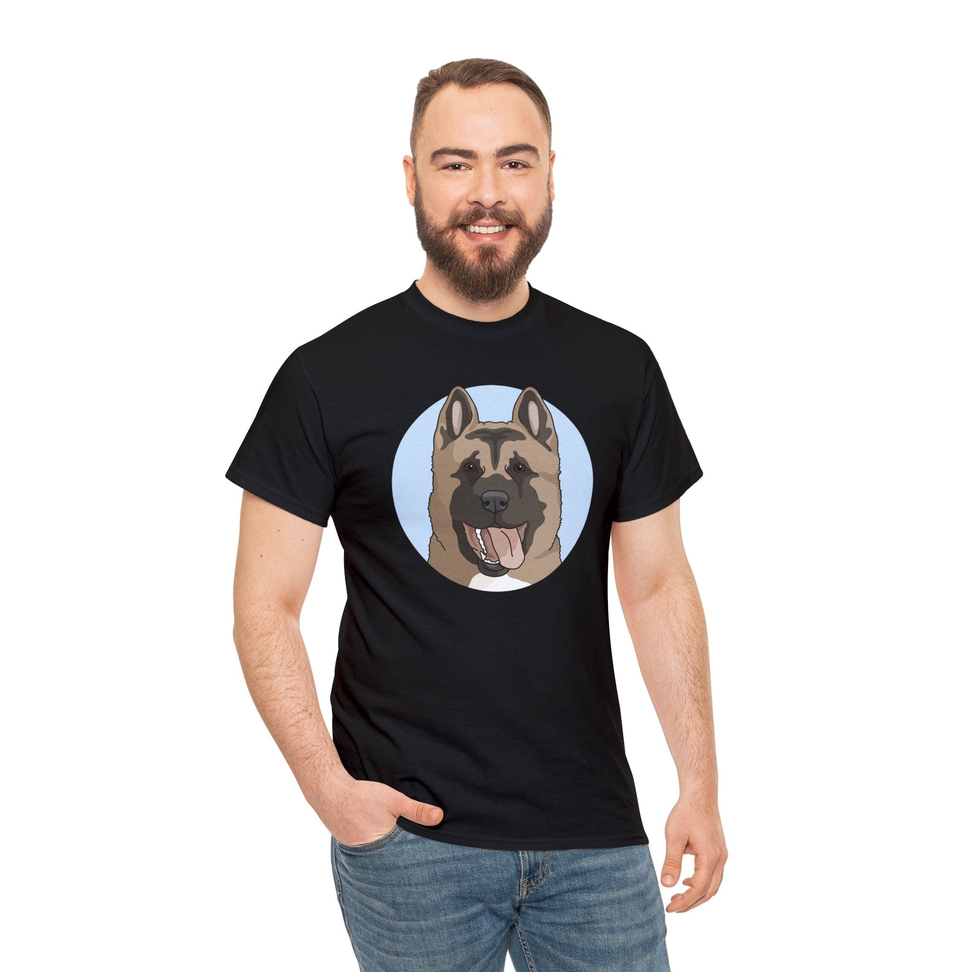 Akita | T-shirt - Detezi Designs-19880083521252178250