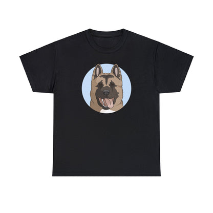 Akita | T-shirt - Detezi Designs-19880083521252178250