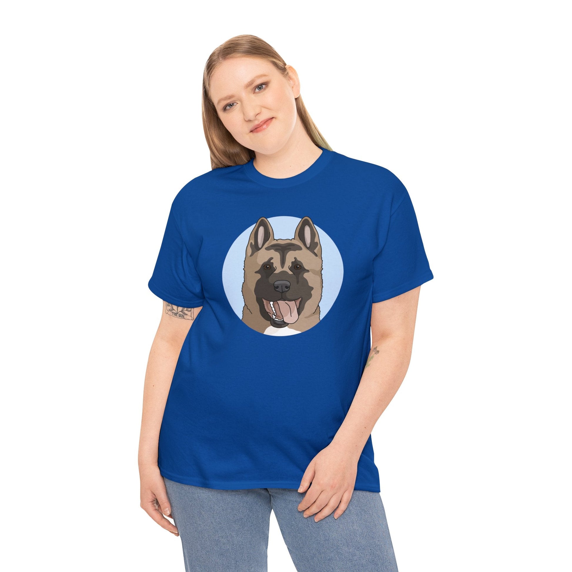 Akita | T-shirt - Detezi Designs-19880083521252178250