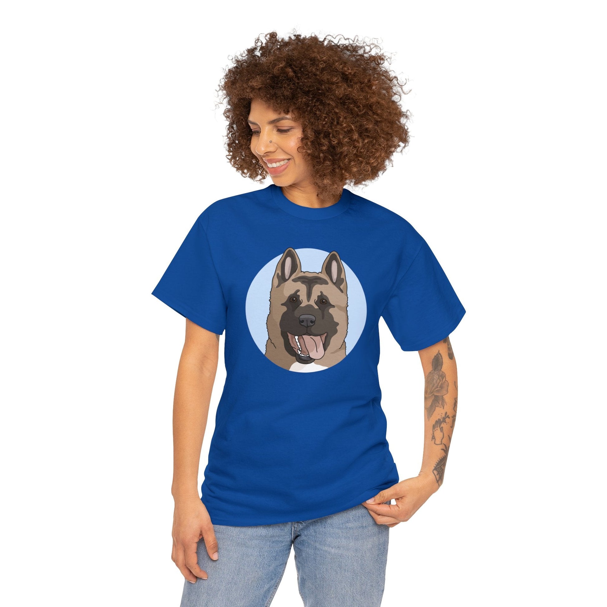 Akita | T-shirt - Detezi Designs-19880083521252178250