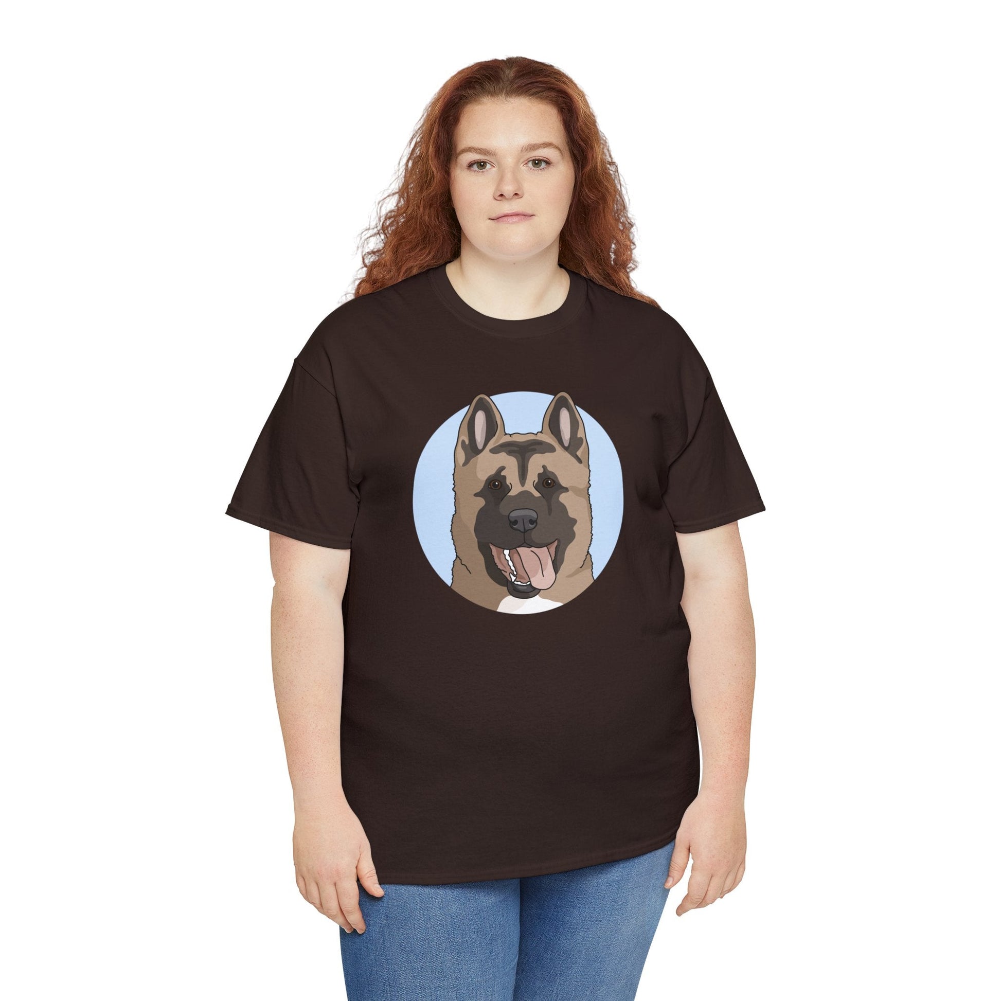 Akita | T-shirt - Detezi Designs-19880083521252178250