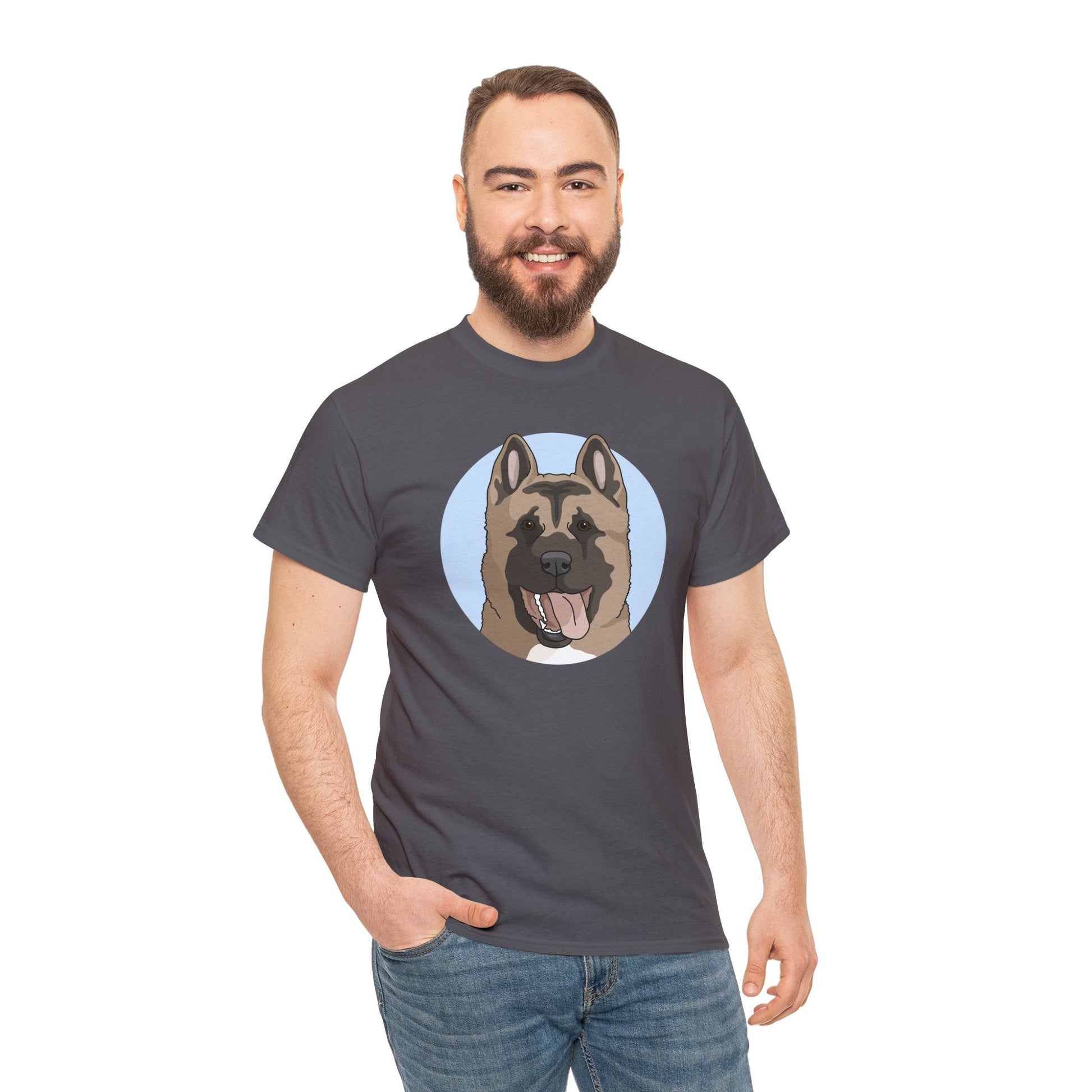 Akita | T-shirt - Detezi Designs-19880083521252178250