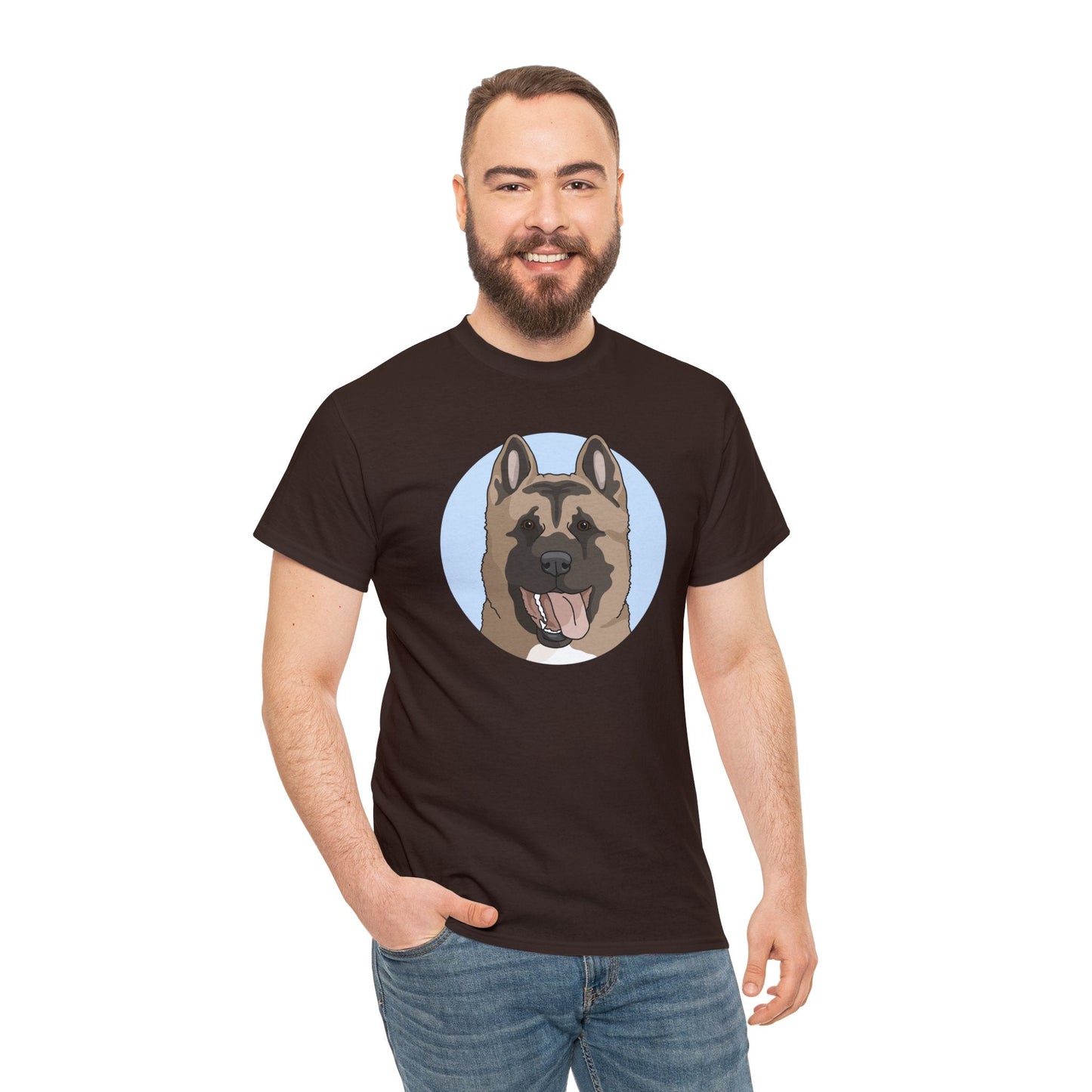 Akita | T-shirt - Detezi Designs-19880083521252178250