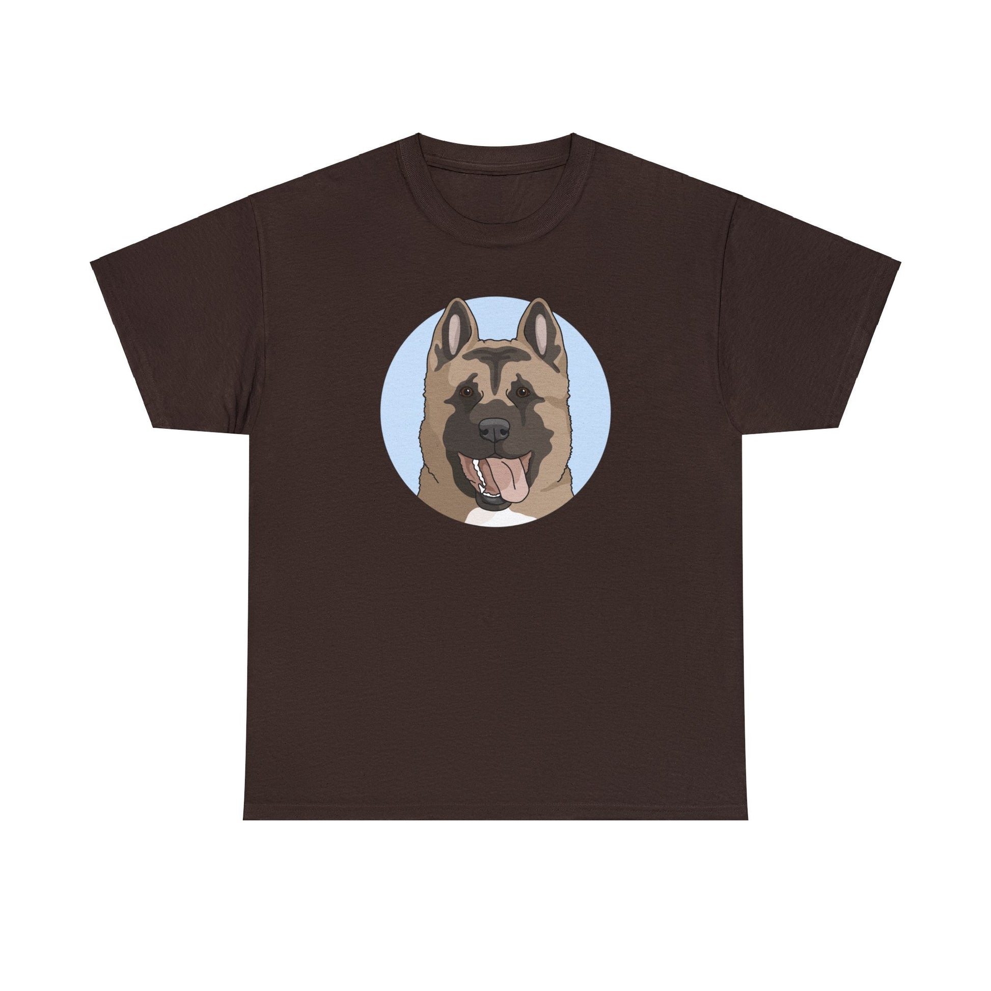 Akita | T-shirt - Detezi Designs-20204063107616483551