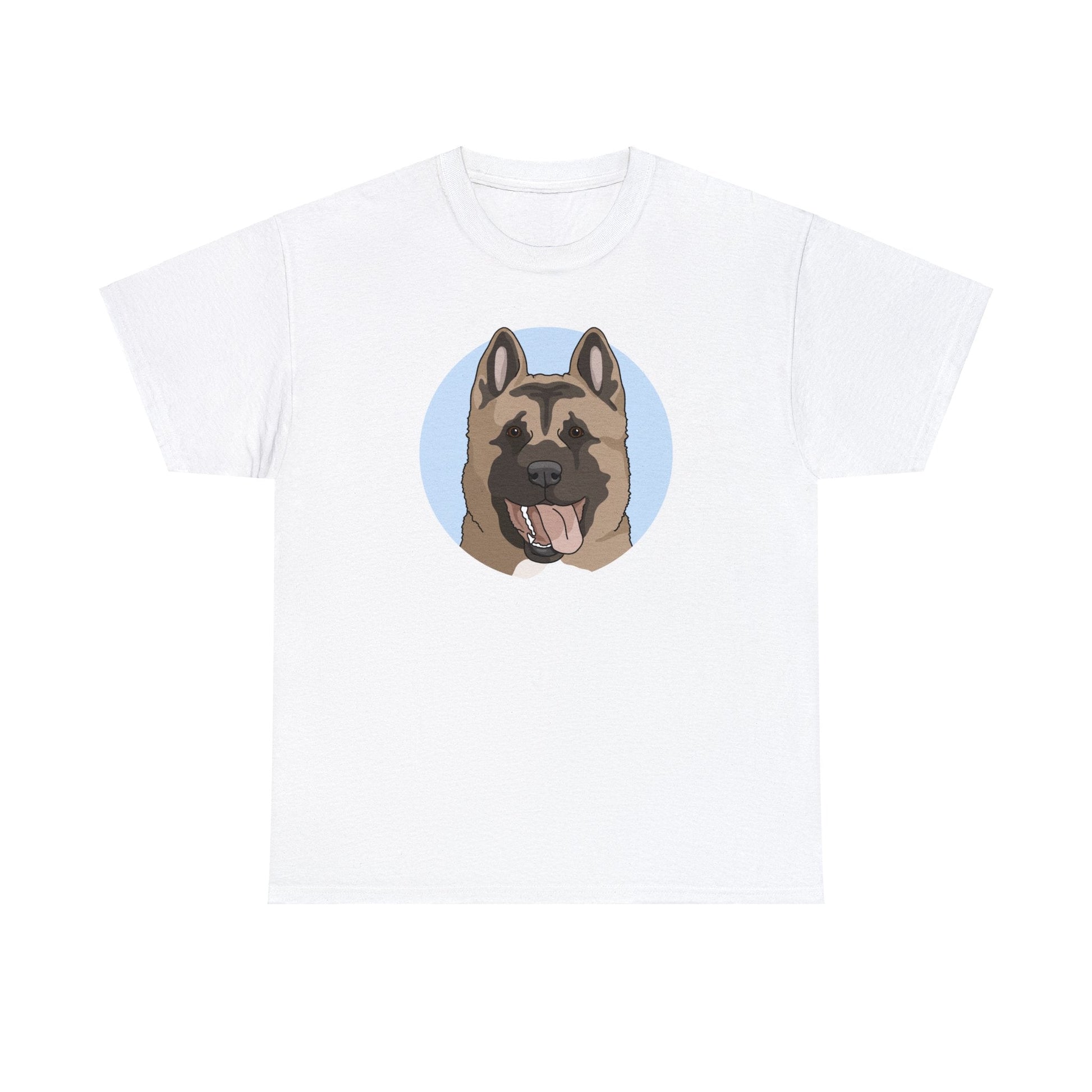 Akita | T-shirt - Detezi Designs-21271744232309530342