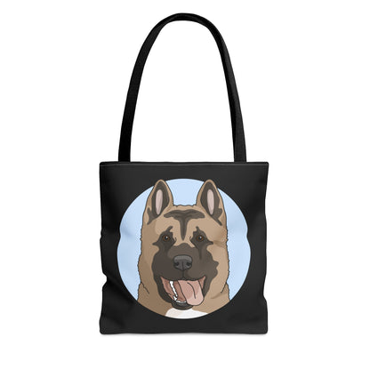 Akita | Tote Bag - Detezi Designs-25521498685877846664