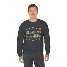 Load image into Gallery viewer, All Dogs are Individuals | Crewneck Sweatshirt - Detezi Designs-16092164877086745008
