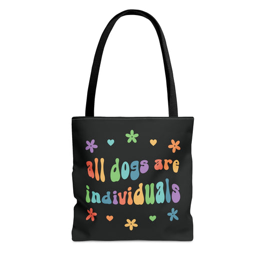 All Dogs are Individuals | Tote Bag - Detezi Designs-14266092777101000850