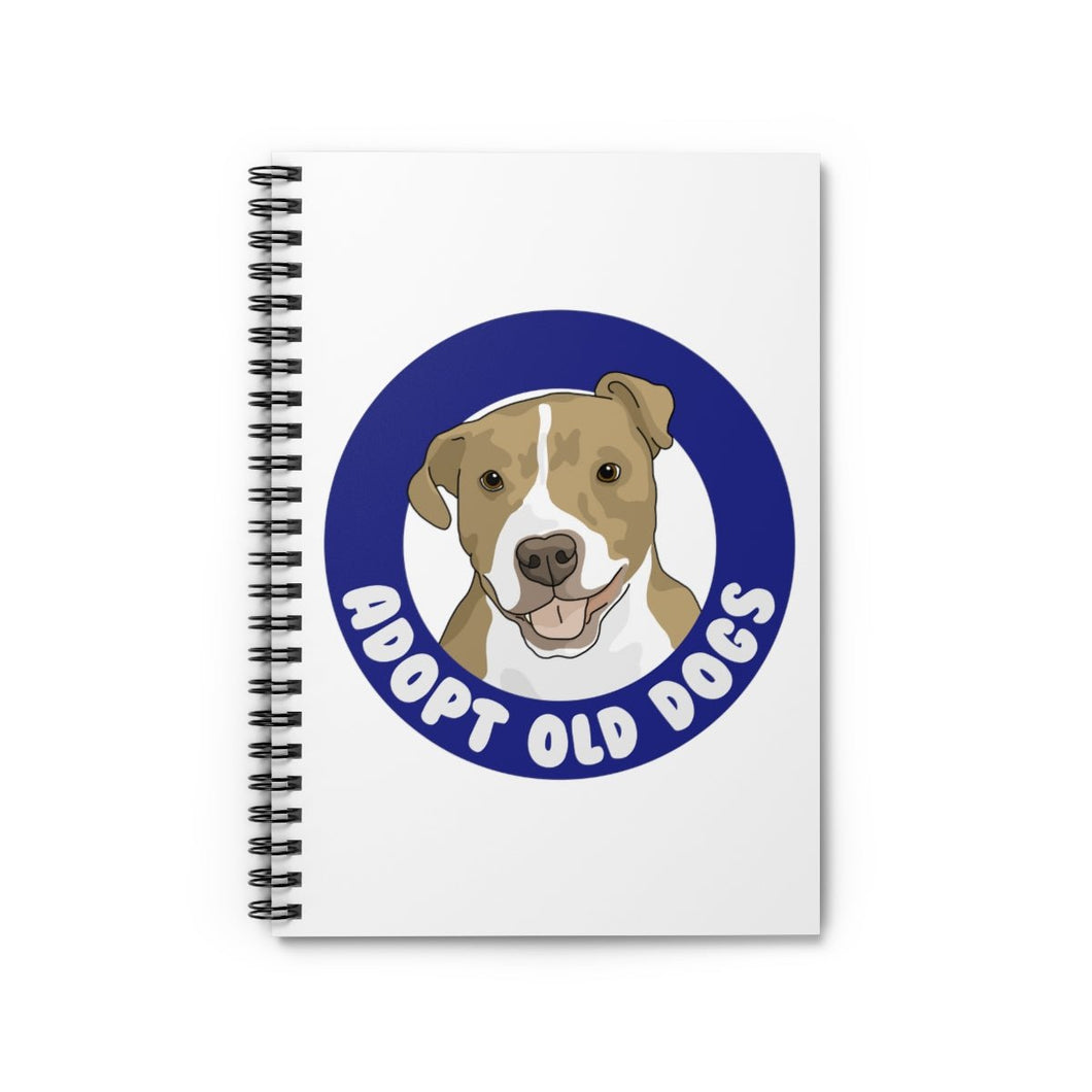 Alma | Adopt Old Dogs | Notebook - Detezi Designs-16502551453737292428