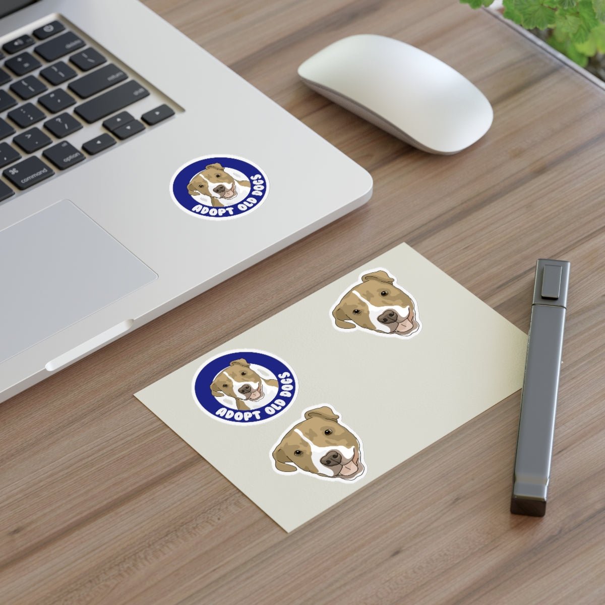 Alma | Adopt Old Dogs | Sticker Sheets - Detezi Designs-33941161671832471138