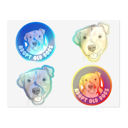 Alma | Adopt Old Dogs | Sticker Sheets - Detezi Designs-74465349325229180924