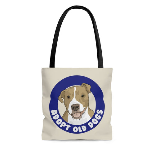 Alma | Adopt Old Dogs | Tote Bag - Detezi Designs-29495268586438927493