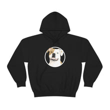 Load image into Gallery viewer, American Bulldog Circle | Hooded Sweatshirt - Detezi Designs-18125779336414341829
