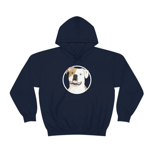 American Bulldog Circle | Hooded Sweatshirt - Detezi Designs-24548757146039812991