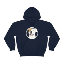 Load image into Gallery viewer, American Bulldog Circle | Hooded Sweatshirt - Detezi Designs-24548757146039812991
