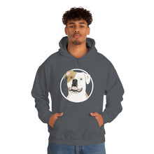 Load image into Gallery viewer, American Bulldog Circle | Hooded Sweatshirt - Detezi Designs-29456026752650521158
