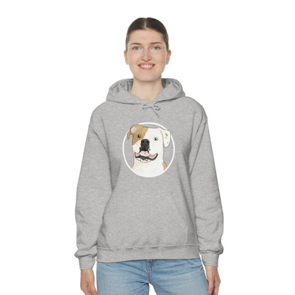 American Bulldog Circle | Hooded Sweatshirt - Detezi Designs-29456026752650521158