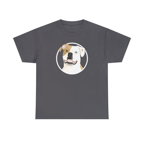American Bulldog Circle | T-shirt - Detezi Designs-16370330563551557795