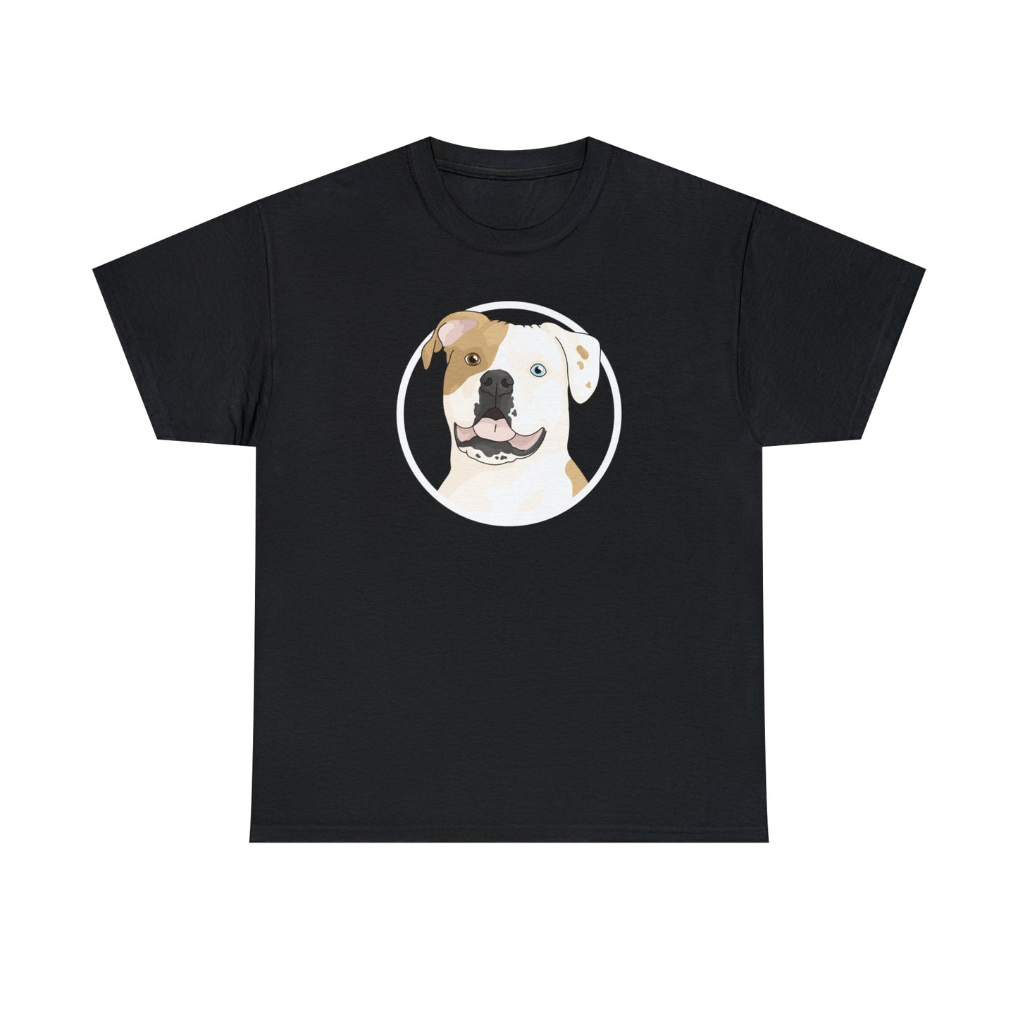 American Bulldog Circle | T-shirt - Detezi Designs-19234132055275151577