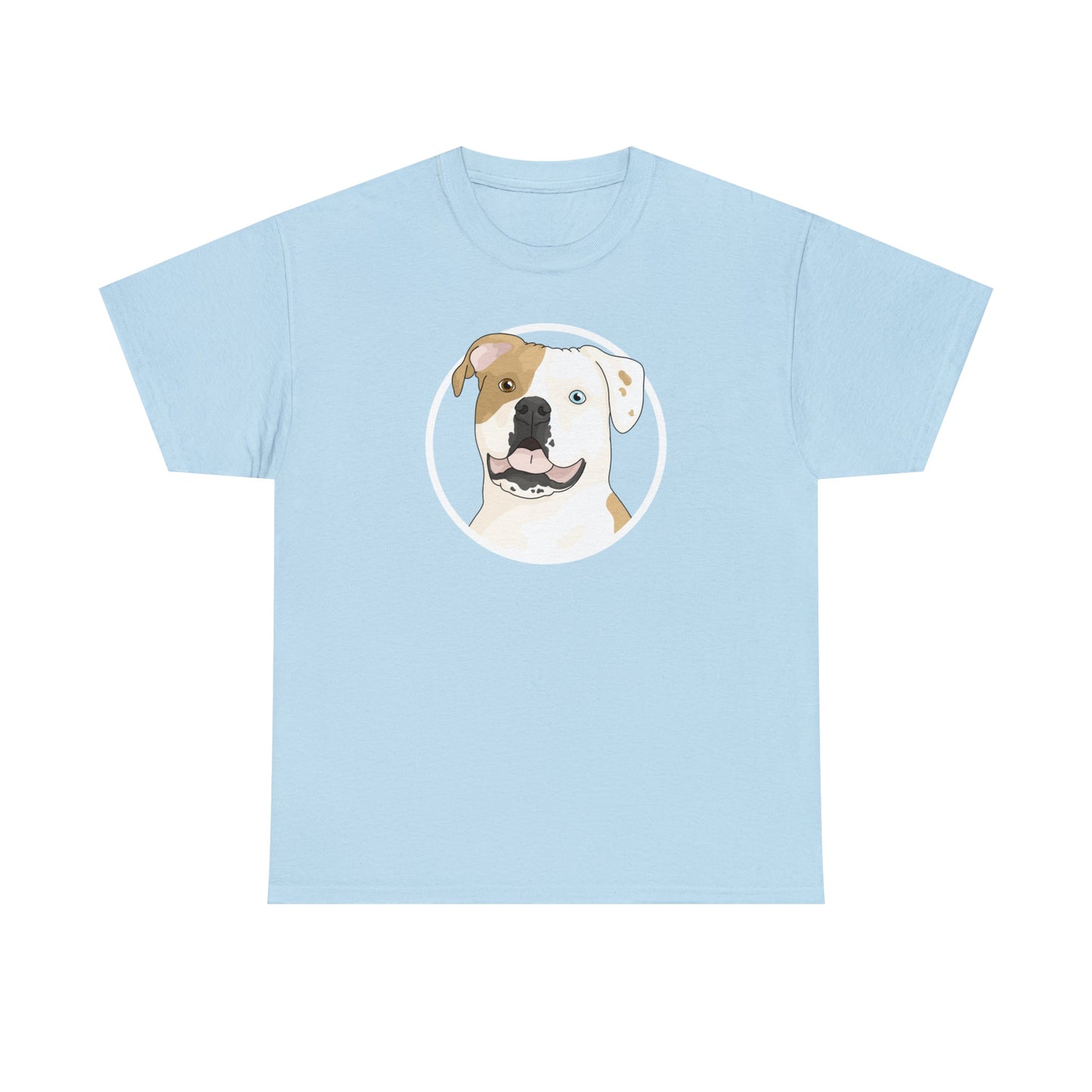 American Bulldog Circle | T-shirt - Detezi Designs-33617523487357087176