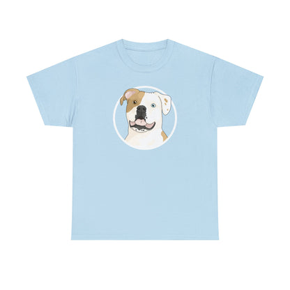 American Bulldog Circle | T-shirt - Detezi Designs-33617523487357087176