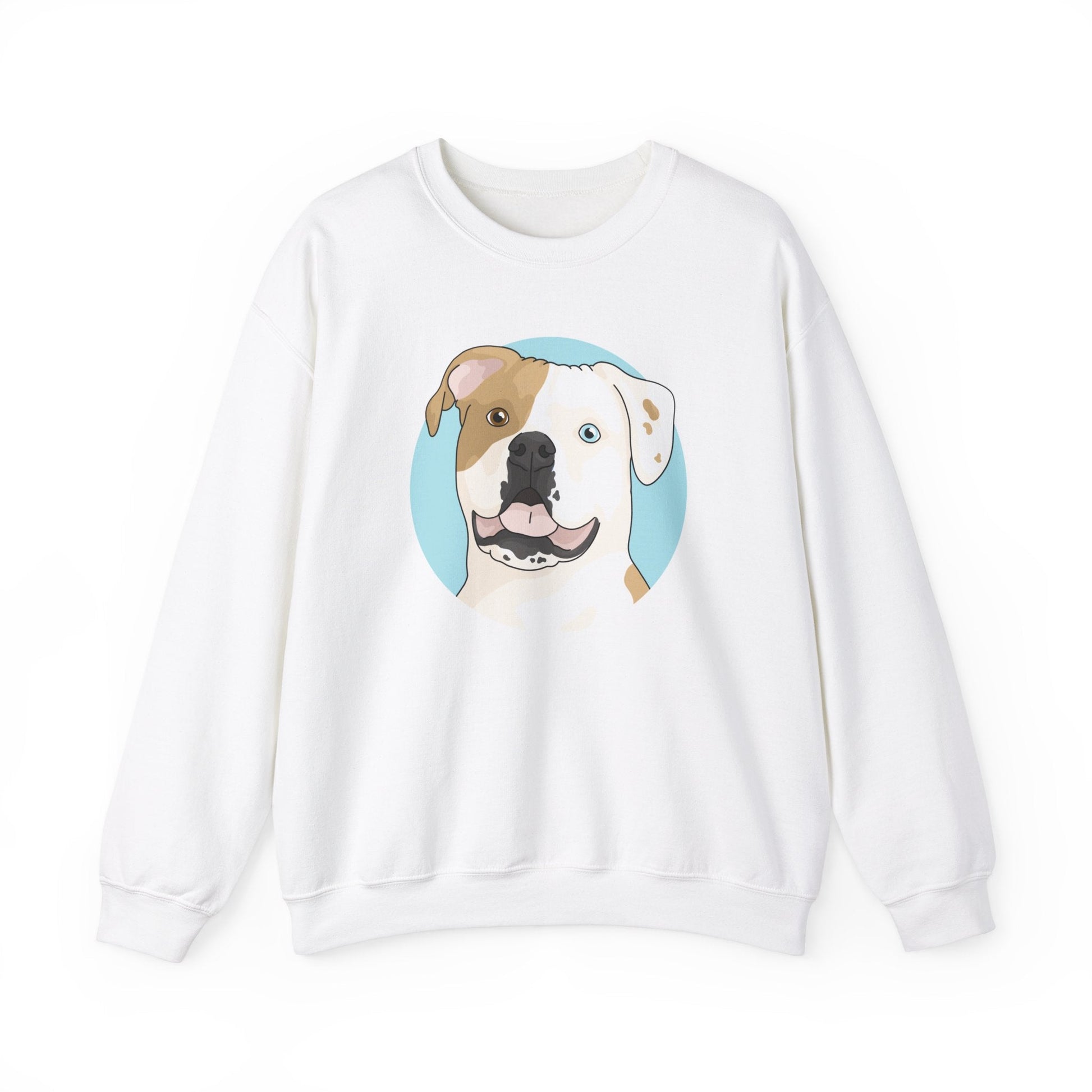 American Bulldog | Crewneck Sweatshirt - Detezi Designs-18966190117934245382