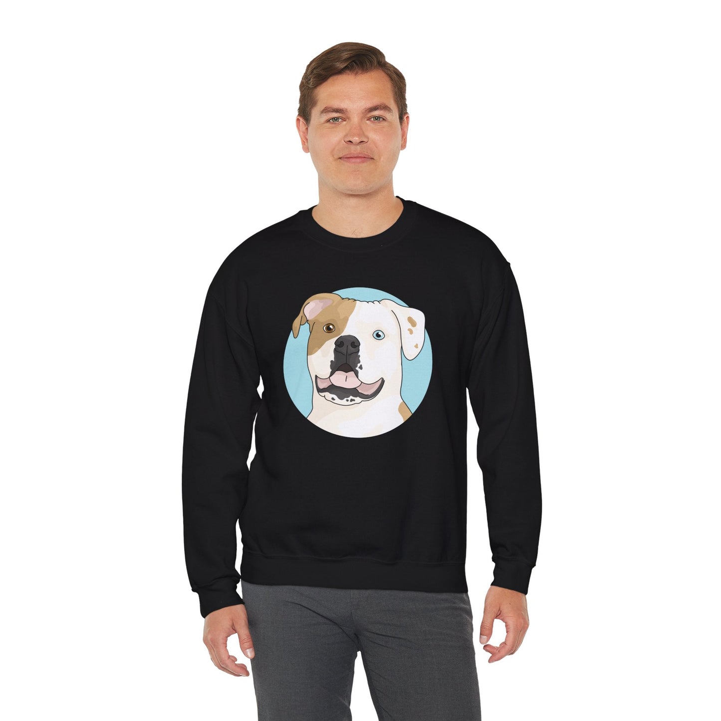 American Bulldog | Crewneck Sweatshirt - Detezi Designs-20515569427787256994