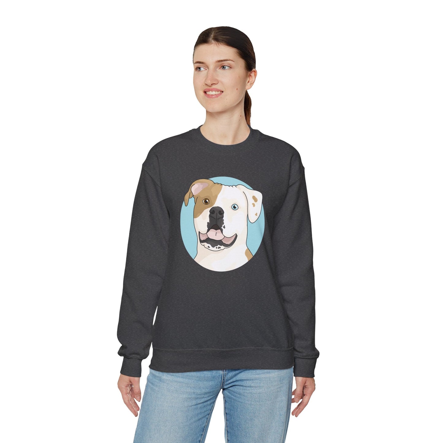 American Bulldog | Crewneck Sweatshirt - Detezi Designs-20515569427787256994