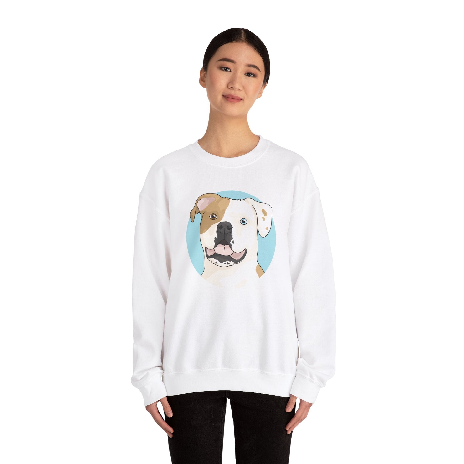 American Bulldog | Crewneck Sweatshirt - Detezi Designs-20515569427787256994