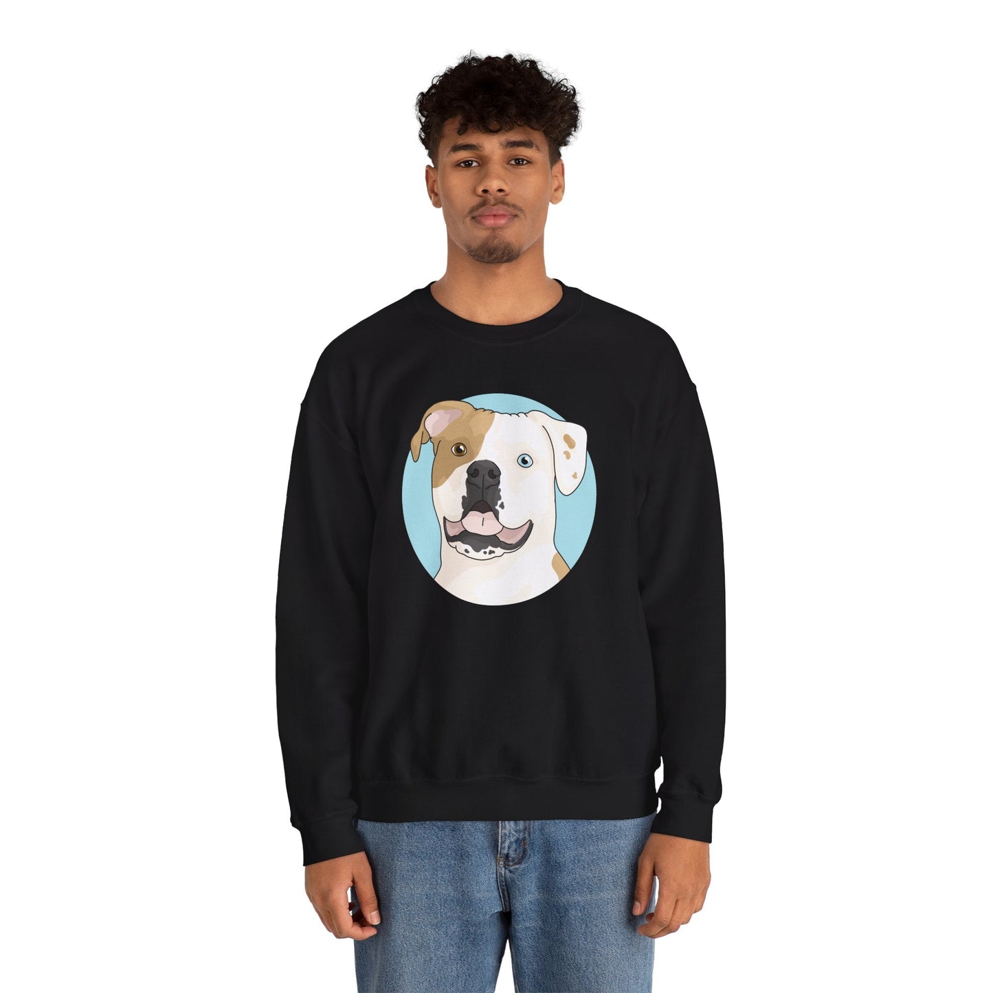 American Bulldog | Crewneck Sweatshirt - Detezi Designs-20515569427787256994