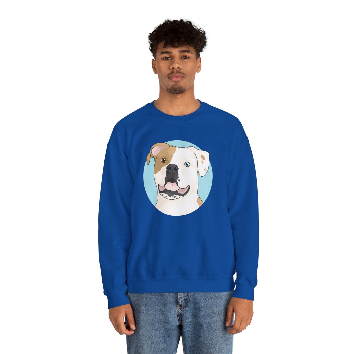 American Bulldog | Crewneck Sweatshirt - Detezi Designs-20515569427787256994