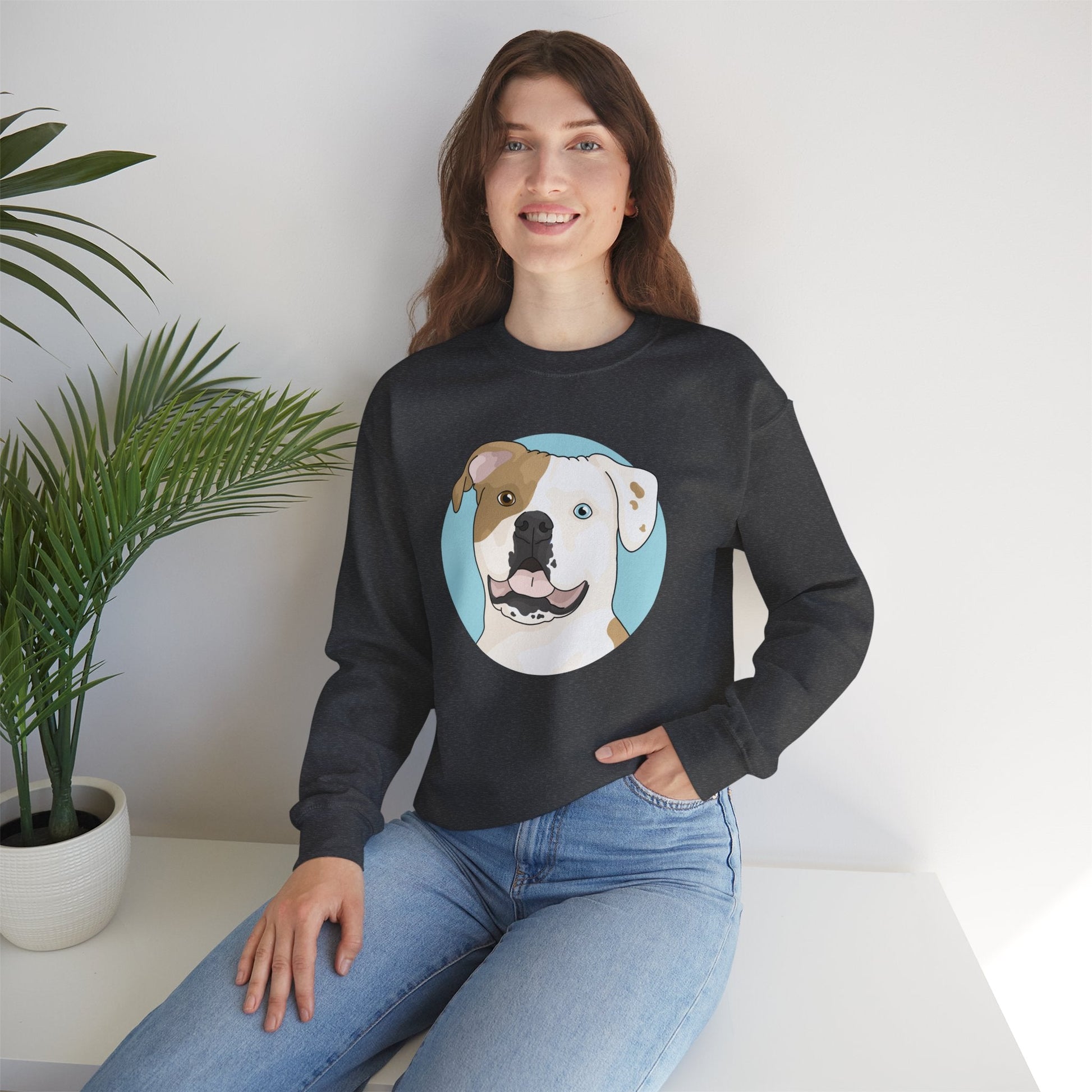 American Bulldog | Crewneck Sweatshirt - Detezi Designs-20515569427787256994