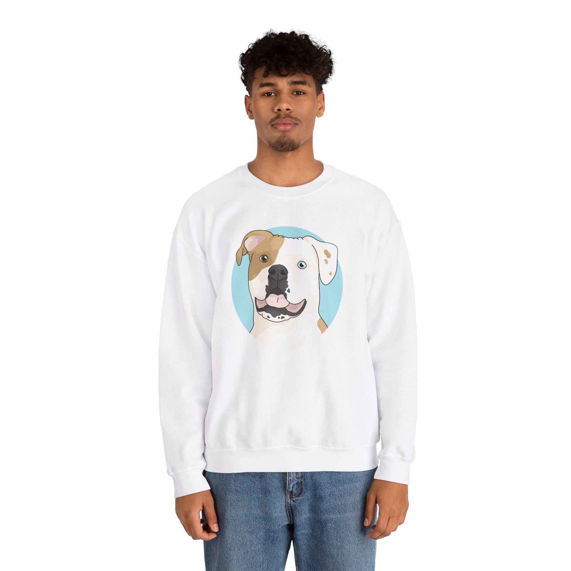 American Bulldog | Crewneck Sweatshirt - Detezi Designs-20515569427787256994