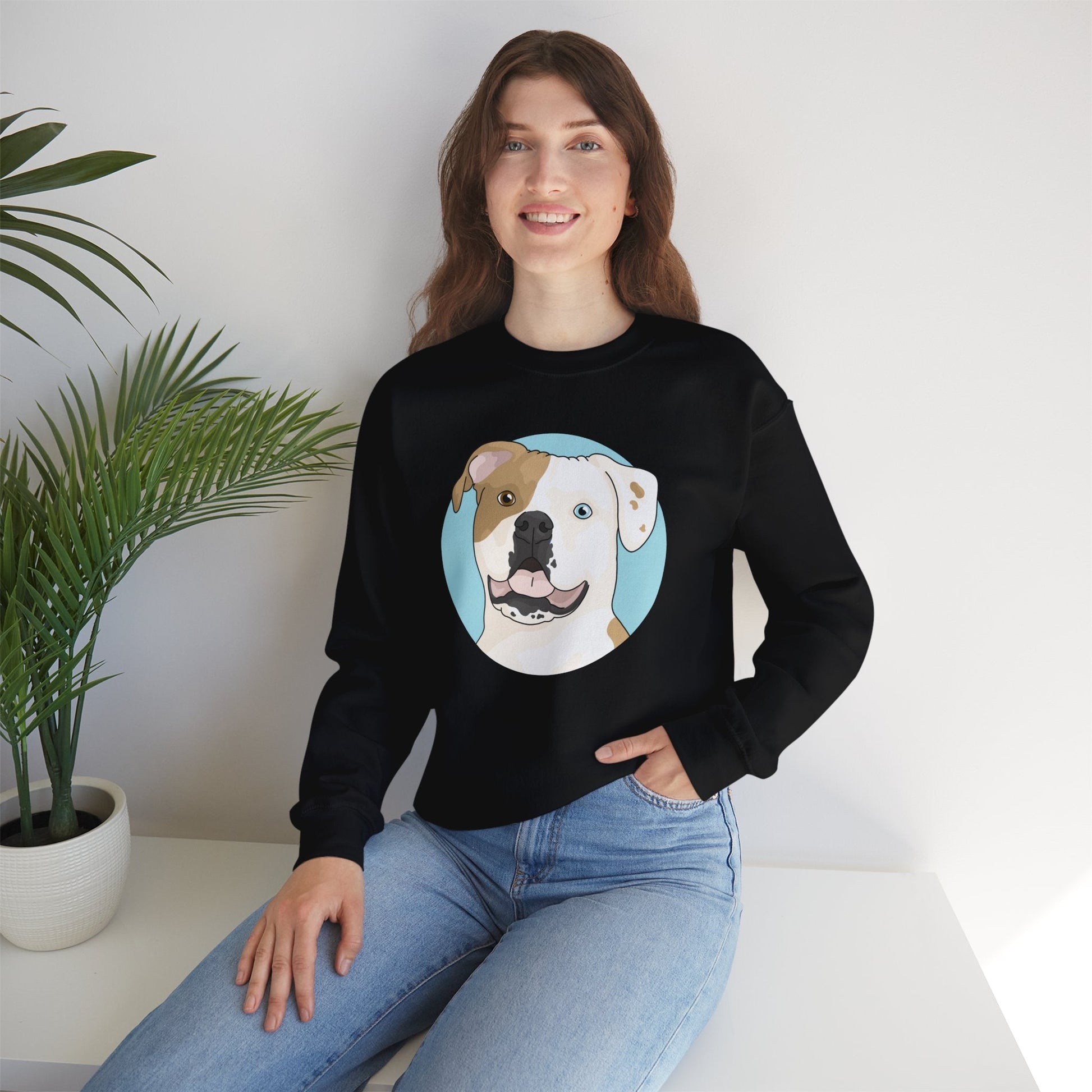 American Bulldog | Crewneck Sweatshirt - Detezi Designs-20515569427787256994