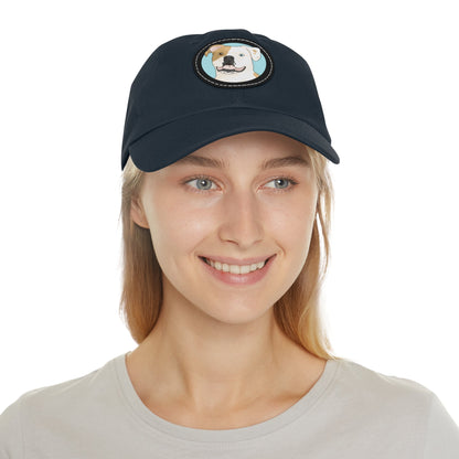 American Bulldog | Dad Hat - Detezi Designs-13363327632274504386