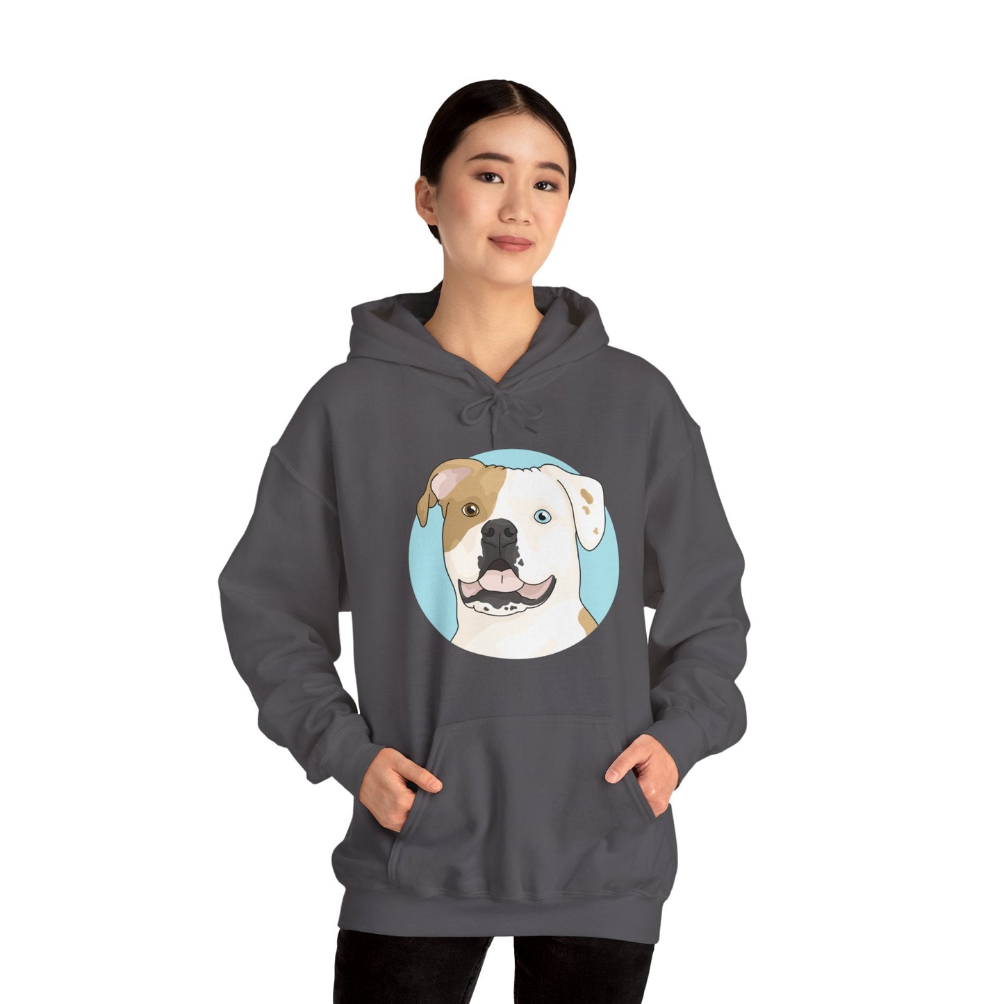 American Bulldog | Hooded Sweatshirt - Detezi Designs-10276567149816131485