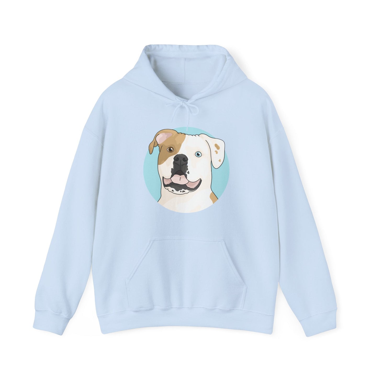 American Bulldog | Hooded Sweatshirt - Detezi Designs-10276567149816131485