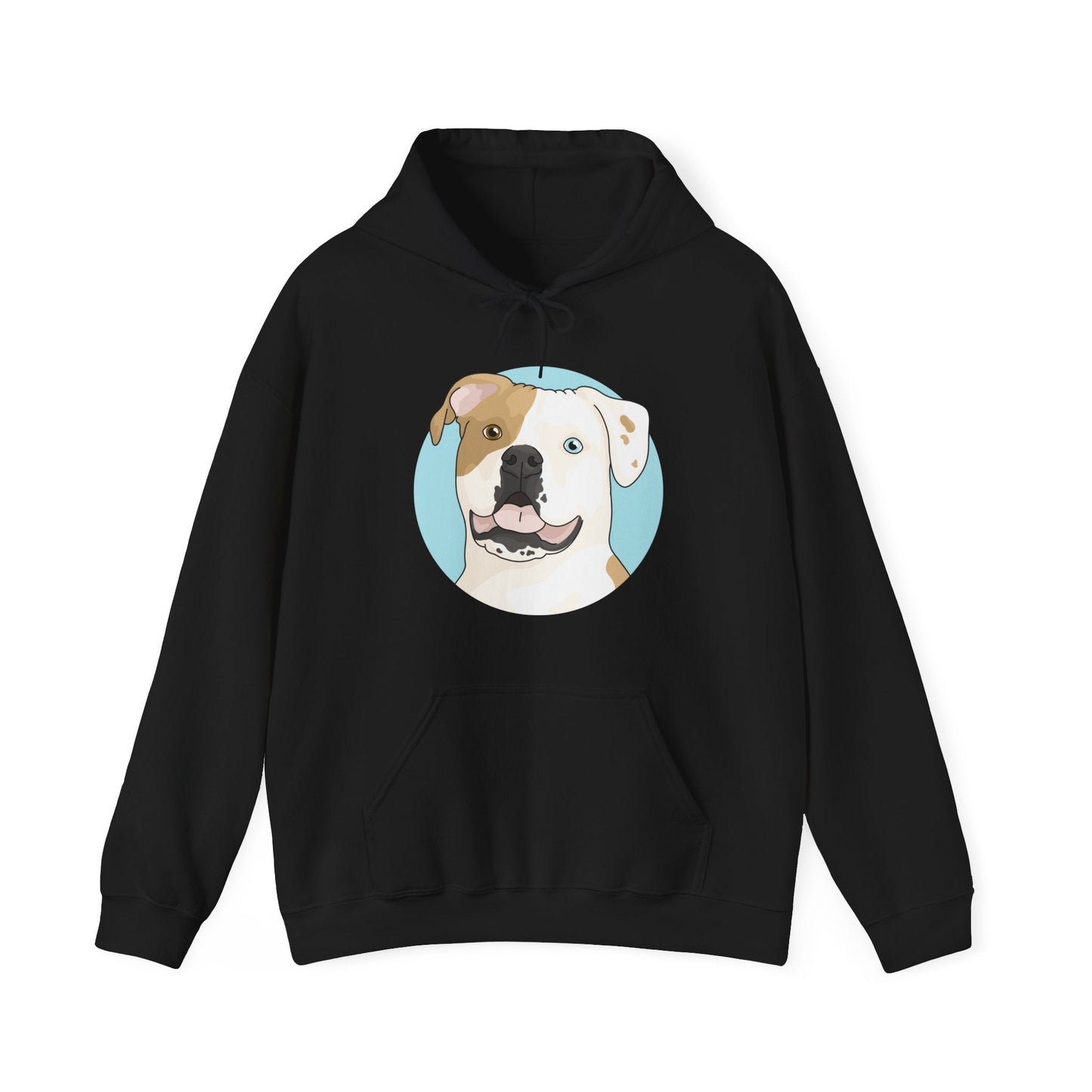 American Bulldog | Hooded Sweatshirt - Detezi Designs-10276567149816131485