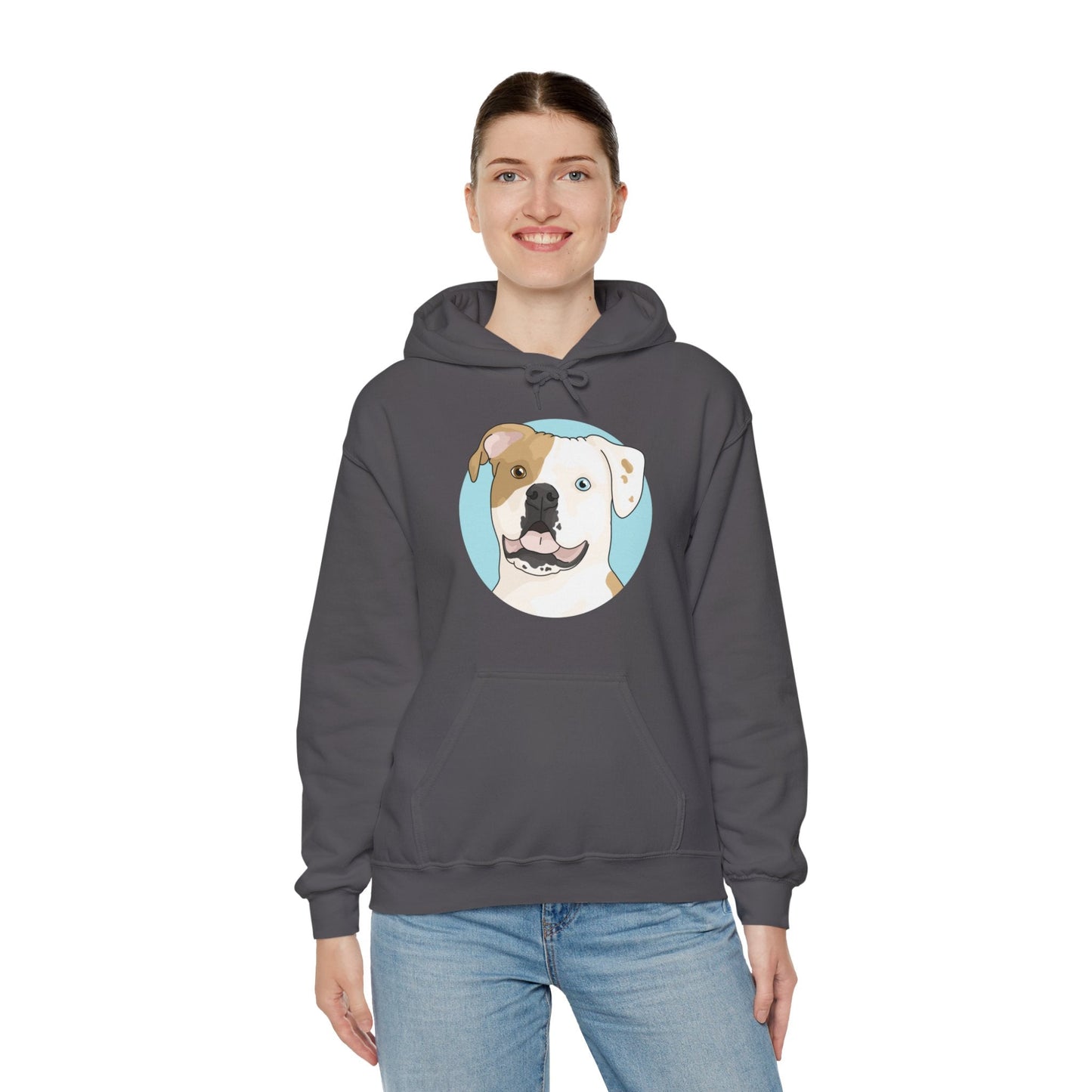 American Bulldog | Hooded Sweatshirt - Detezi Designs-10276567149816131485