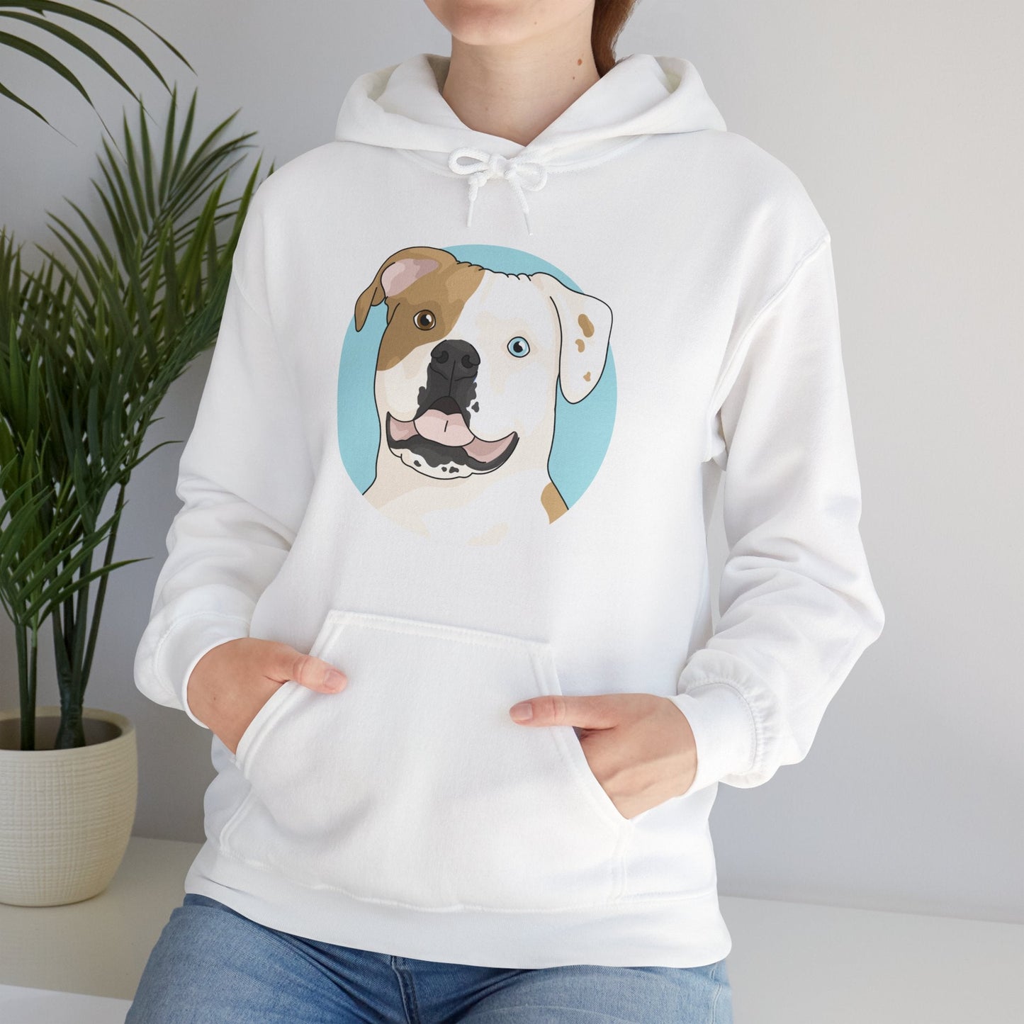 American Bulldog | Hooded Sweatshirt - Detezi Designs-21965491314372831139