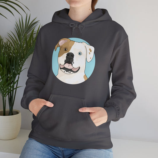 American Bulldog | Hooded Sweatshirt - Detezi Designs-25250527797212064598