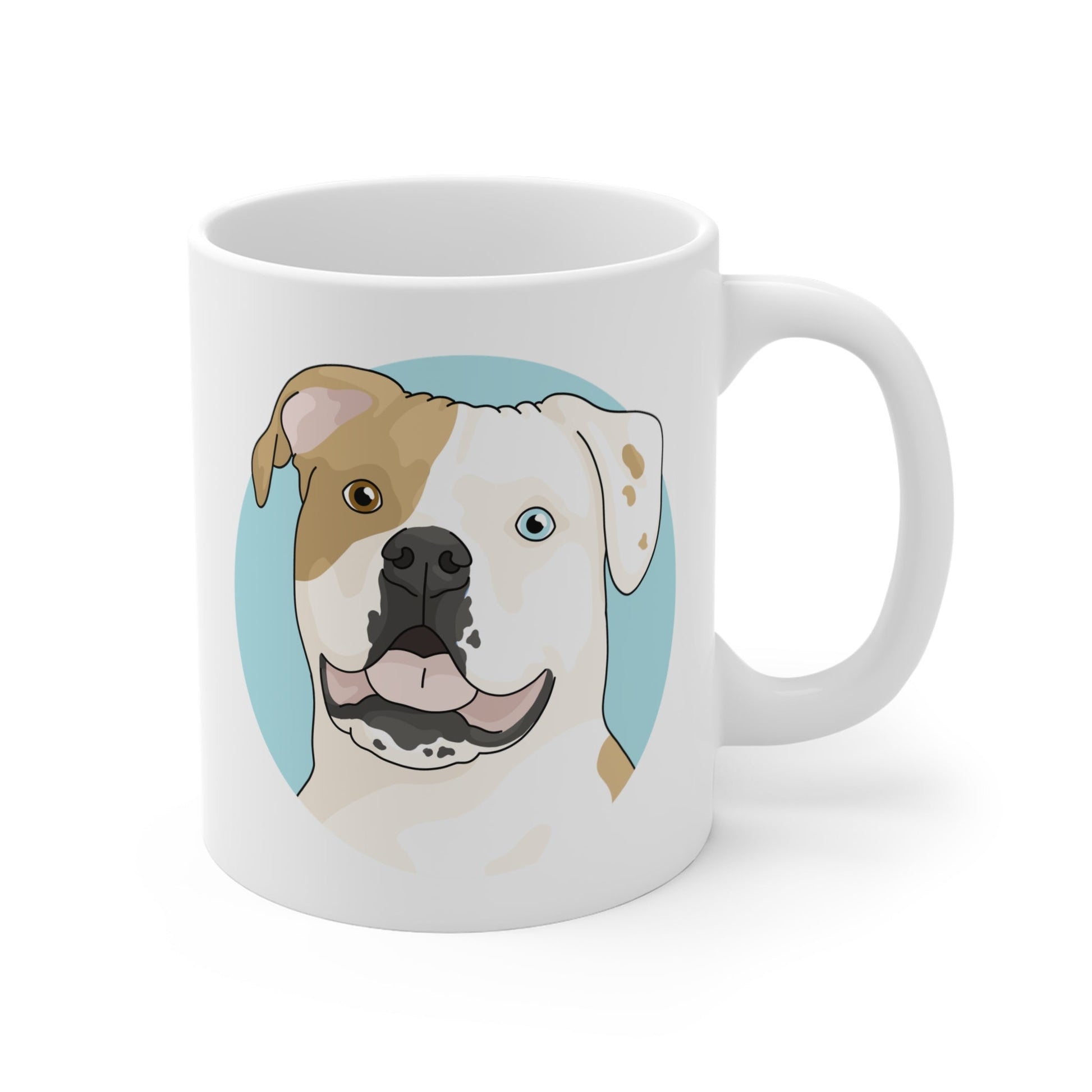 American Bulldog | Mug - Detezi Designs-96571011907820040663