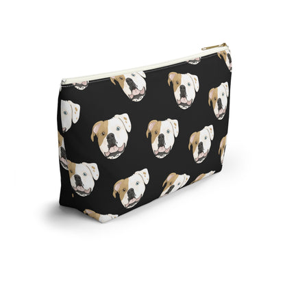 American Bulldog | Pencil Case - Detezi Designs-11935460542421400356