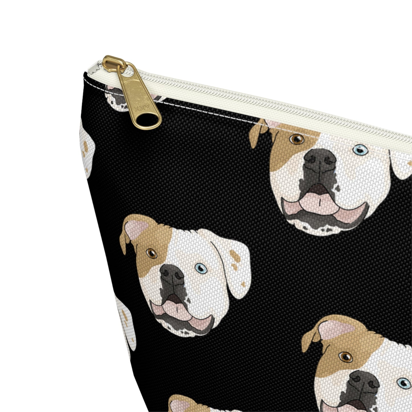 American Bulldog | Pencil Case - Detezi Designs-11935460542421400356