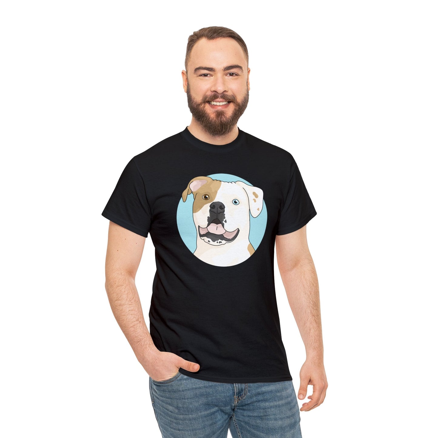 American Bulldog | T-shirt - Detezi Designs-92764806563977840090