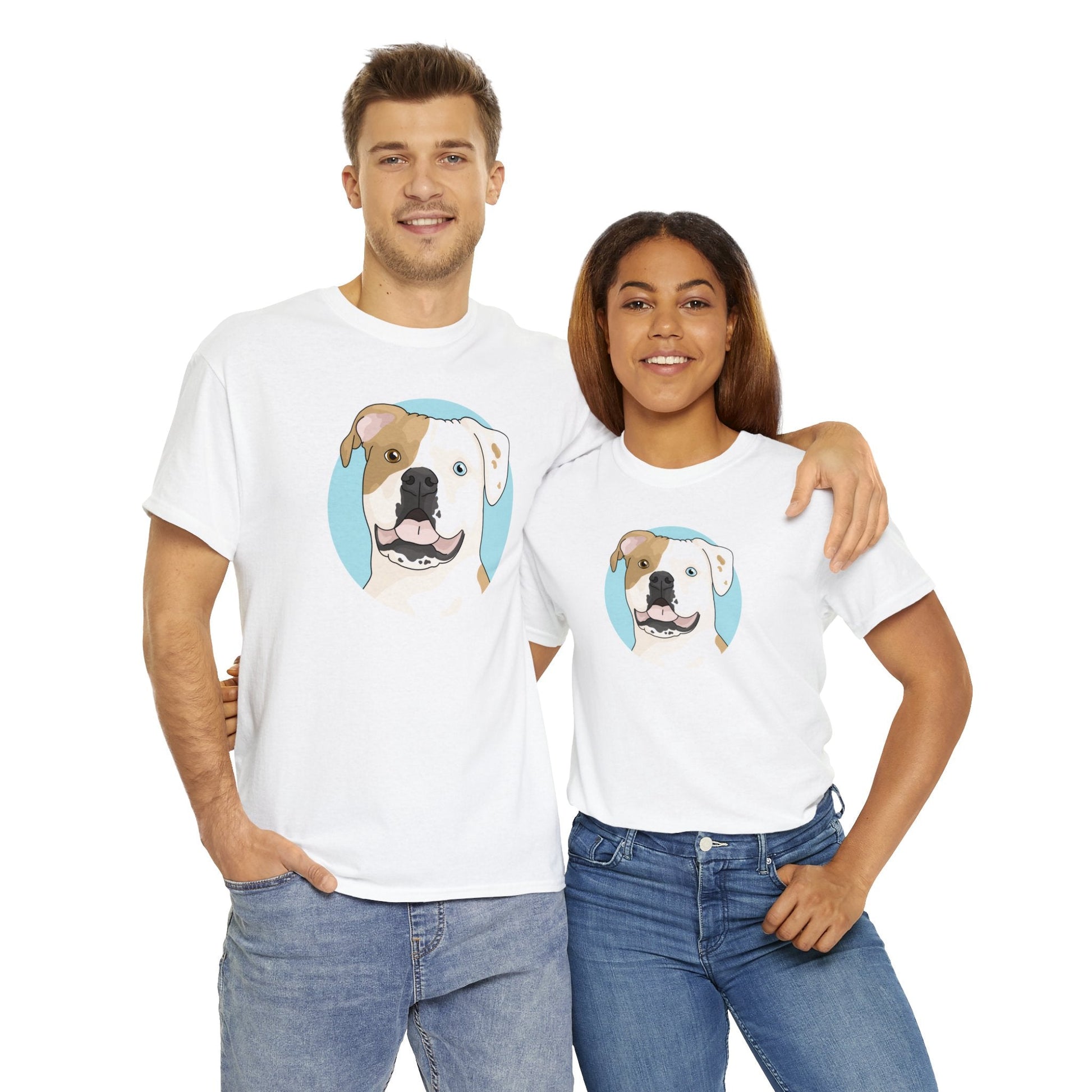 American Bulldog | T-shirt - Detezi Designs-92764806563977840090