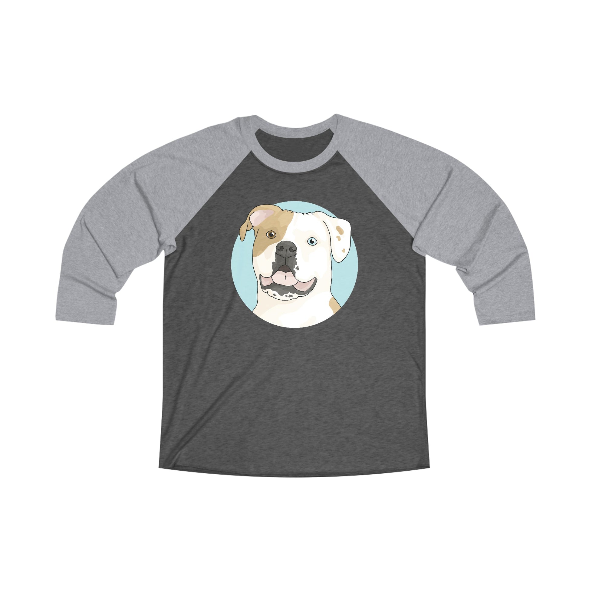 American Bulldog | Unisex 3\4 Sleeve Tee - Detezi Designs-33278935163523584146